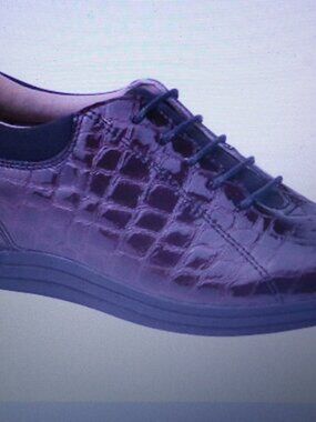 NEW Drew "Tulip" Genuine Leather Brown Burgundy Shoe 8W